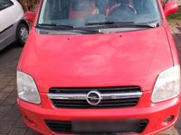 Gebraucht Opel Agila 60 PS (44 kW) 2005 Rot Van / Kleinbus