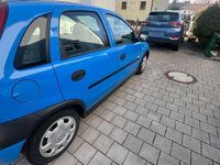 Gebraucht Opel Corsa 75 PS (55 kW) 2001 Blau Kleinwagen