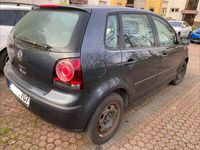 Gebraucht VW Polo Trendline 60 PS (44 kW) 2009 Schwarz Kleinwagen