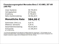 Gebraucht Mercedes C43 AMG AMG 390 PS (286 kW) 2021 Silber Limousine
