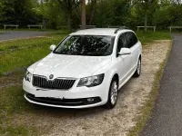 Gebraucht Skoda Superb Exclusive 140 PS (102 kW) 2013 Weiß Kombi