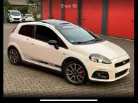 Gebraucht Abarth Grande Punto 155 PS (114 kW) 2008 Weiß Kleinwagen