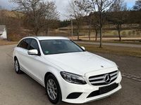 Gebraucht Mercedes C220 194 PS (142 kW) 2019 Weiß Kombi