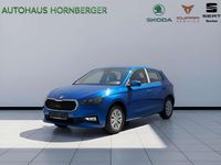 Neu Skoda Fabia Essence 116 PS (85 kW) 2025 Race blau metallic Limousine