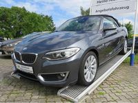 Gebraucht BMW 220 Luxury Line 184 PS (135 kW) 2016 Mineralgrau metallic Cabrio
