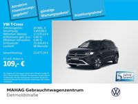 Gebraucht VW T-Cross Goal 95 PS (69 kW) 2025 Schwarz SUV