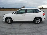 Gebraucht Skoda Scala Ambition 110 PS (80 kW) 2023 Weiß Kleinwagen