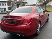 Gebraucht Mercedes C250 AMG line 211 PS (155 kW) 2017 Rot Limousine