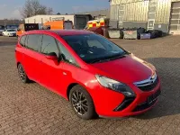 Gebraucht Opel Zafira Tourer Edition 136 PS (100 kW) 2015 Rot Van / Kleinbus