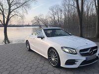 Gebraucht Mercedes E200 AMG line 185 PS (136 kW) 2018 Weiß Cabrio