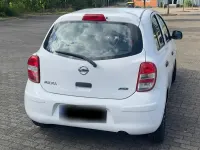 Gebraucht Nissan Micra 59 PS (43 kW) 2013 Weiß Kleinwagen