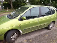 Gebraucht Renault Scénic Authentique 95 PS (69 kW) 2002 Grün Van / Kleinbus