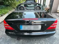 Gebraucht Mercedes SLK230 193 PS (141 kW) 2000 Schwarz Cabrio
