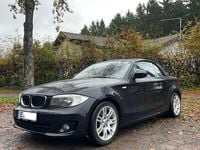 Gebraucht BMW 118 Cabriolet 143 PS (105 kW) 2012 Schwarz Cabrio