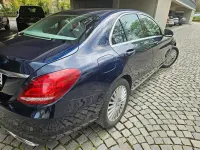 Gebraucht Mercedes C180 AMG line 156 PS (114 kW) 2015 Blau Limousine