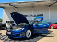 Gebraucht Tesla Model S 386 kW (525 PS) 2018 Deep blue metallic Kleinwagen