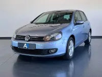 Gebraucht VW Golf VI Team 105 PS (77 kW) 2010 Blau Kleinwagen