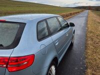 Usata Audi A3 105 CV (77 kW) 2008 Blu Utilitaria