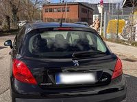 Gebraucht Peugeot 207 73 PS (53 kW) 2007 Schwarz Kleinwagen
