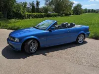 Gebraucht BMW 325 Cabriolet 192 PS (141 kW) 2001 Blau Cabrio