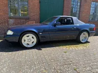 Gebraucht Mercedes SL320 AMG 224 PS (164 kW) 2000 Blau Cabrio