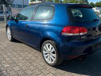 Usata VW Golf 122 CV (89 kW) 2010 Blu Coupé