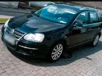Gebraucht VW Golf V Comfortline 105 PS (77 kW) 2008 Schwarz Kombi