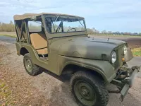 Used Jeep CJ 75 HP (55 kW) 1969 Green SUV