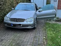 Gebraucht Mercedes CLK320 Avantgarde 218 PS (160 kW) 2003 Silber Coupé