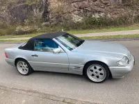 Gebraucht Mercedes SL320 230 PS (169 kW) 1996 Silber Cabrio