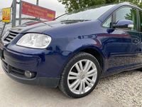 Gebraucht VW Touran Highline 140 PS (102 kW) 2006 Indigoblau perleffekt Van / Kleinbus