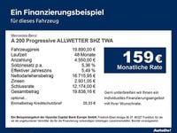 Gebraucht Mercedes A200 Progressive 163 PS (119 kW) 2020 Schwarz Limousine