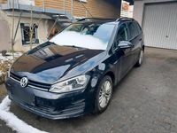 Gebraucht VW Golf VII 100 PS (73 kW) 2015 Schwarz Kombi