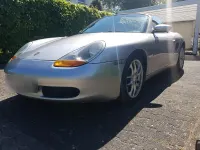 Gebraucht Porsche 986 Boxster 205 PS (150 kW) 1998 Silber Cabrio