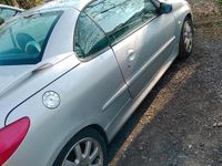 Gebraucht Peugeot 206 CC 136 PS (100 kW) 2002 Silber Cabrio