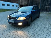 Gebraucht Skoda Octavia 116 PS (85 kW) 2008 Blau Kombi