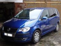 Gebraucht VW Touran 140 PS (102 kW) 2007 Blau Van / Kleinbus