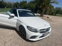 Gebraucht Mercedes C200 AMG line 184 PS (135 kW) 2019 Weiß Cabrio