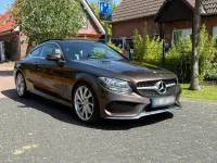 Gebraucht Mercedes C250 AMG line 204 PS (150 kW) 2016 Braun Coupé