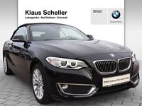 gebraucht BMW 220 i Cabrio Luxury Line Xenon Navi Prof. Shz