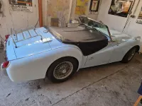 Gebraucht Triumph TR3 101 PS (74 kW) 1959 Blau Cabrio