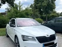 Gebraucht Skoda Superb SportLine 150 PS (110 kW) 2019 Weiß Kombi