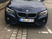 Gebraucht BMW 220 184 PS (135 kW) 2014 Blau Coupé