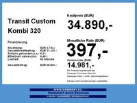 gebraucht Ford Transit Custom Kombi 320 L1 *Park*Allwetter*