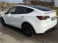 Gebraucht Tesla Model Y Performance 377 kW (513 PS) 2022 Weiß SUV