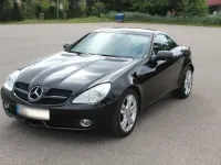 Gebraucht Mercedes SLK350 305 PS (224 kW) 2010 Schwarz Cabrio