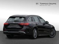 gebraucht Mercedes C220 d 4M T AMG LED+STHZ+AHK+NAVI+KEYLESS+EASYP