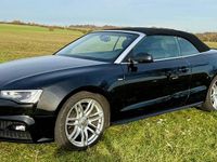 Gebraucht Audi A5 Cabriolet S-Line 218 PS (160 kW) 2016 Schwarz Cabrio