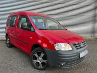 Gebraucht VW Caddy Life 80 PS (58 kW) 2009 Rot Van / Kleinbus