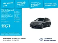 Gebraucht VW Golf VIII Goal 150 PS (110 kW) 2025 Delfingrau metallic Kombi